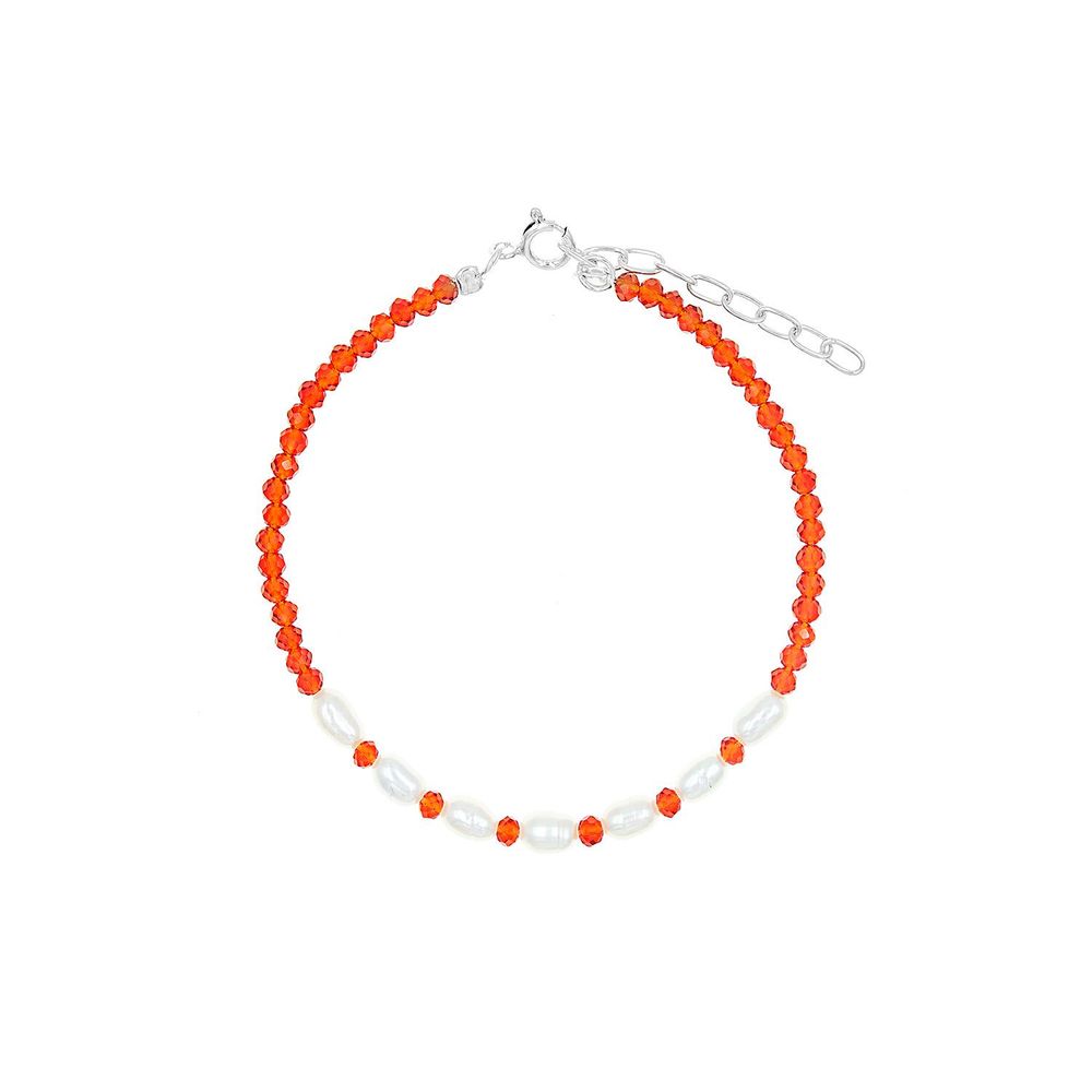 Pulsera Baliq Muranos Perla Plata 925