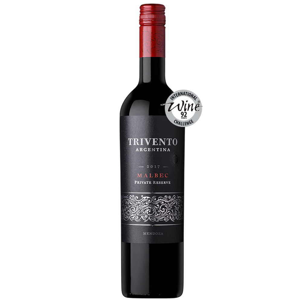 Vino Tinto TRIVENTO Malbec Private Reserve Botella 750ml