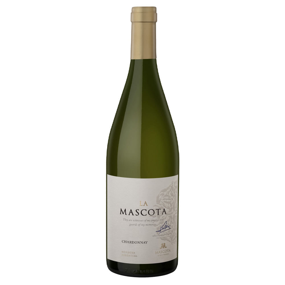 Vino Blanco LA MASCOTA Chardonnay Botella 750ml
