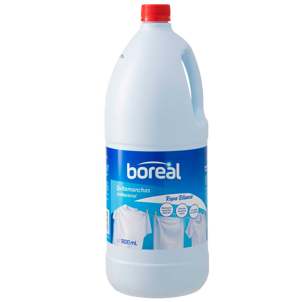 Quitamanchas Líquido BOREAL Ropa Blanca Botella 1.8mL