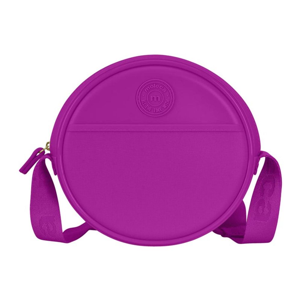 Cartera Moleca Morral Circular Fucsia