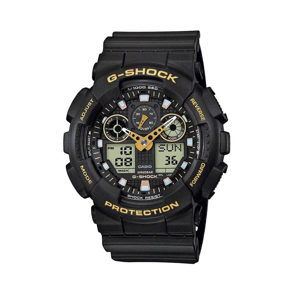 Reloj Análogo Digital Casio G-Shock Japonés Edición limitada GA-100GBX-1A9- Nezmun