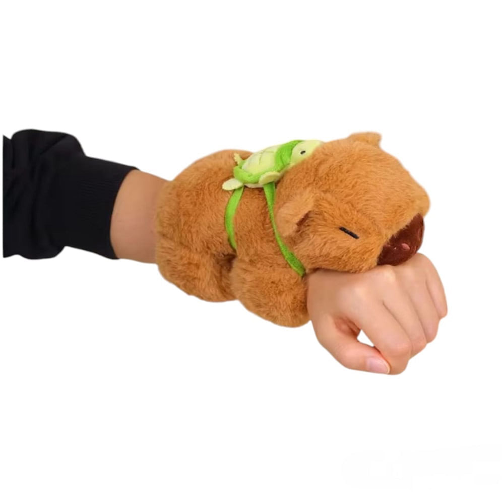 Peluche Pulsera de Capibara con Mochila para Niños