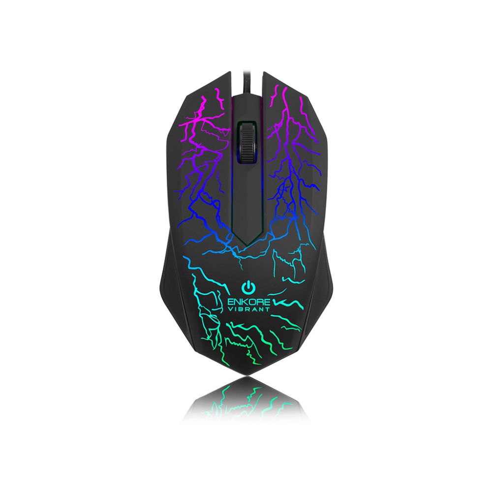 Mouse Gamer Vibrant EKM301 Usb 7Leds Enkore