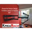 Rack-para-Tv-40-a-80--Brazo-Largo-Un-Metro-Plegable-Krearack-Negro