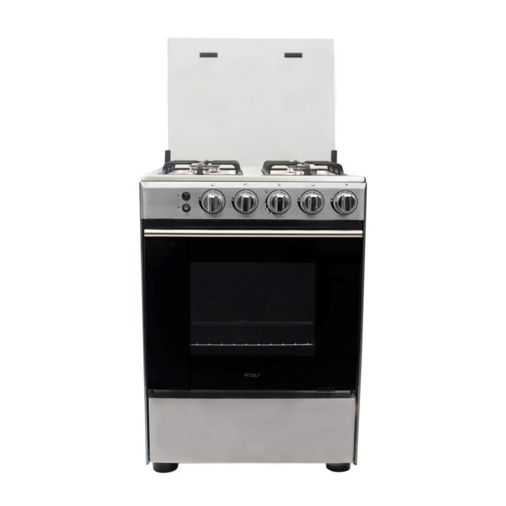 Cocina de Pie a Gas FDV Class 60 Acero Inoxidable 60cm Gris