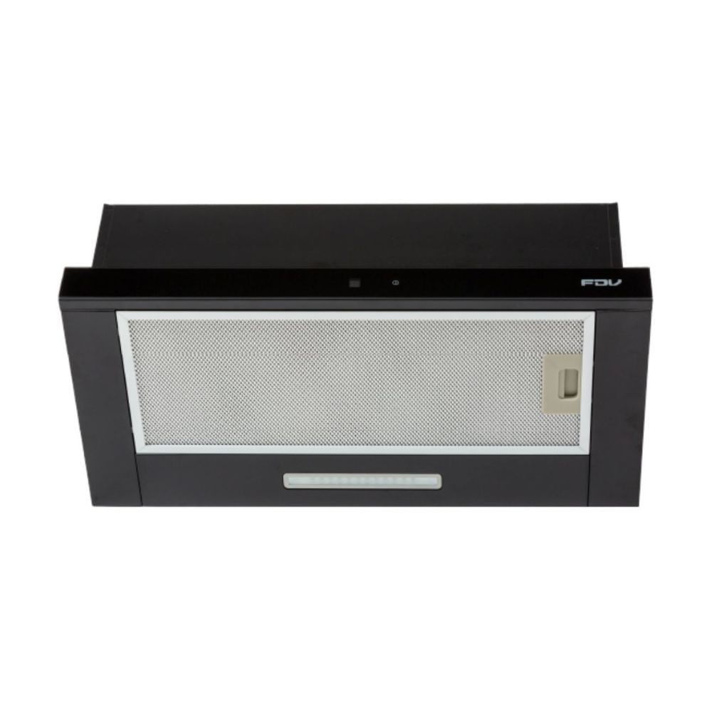 Campana Extractora 60cm FDV Twin Black Acero Inoxidable Negro