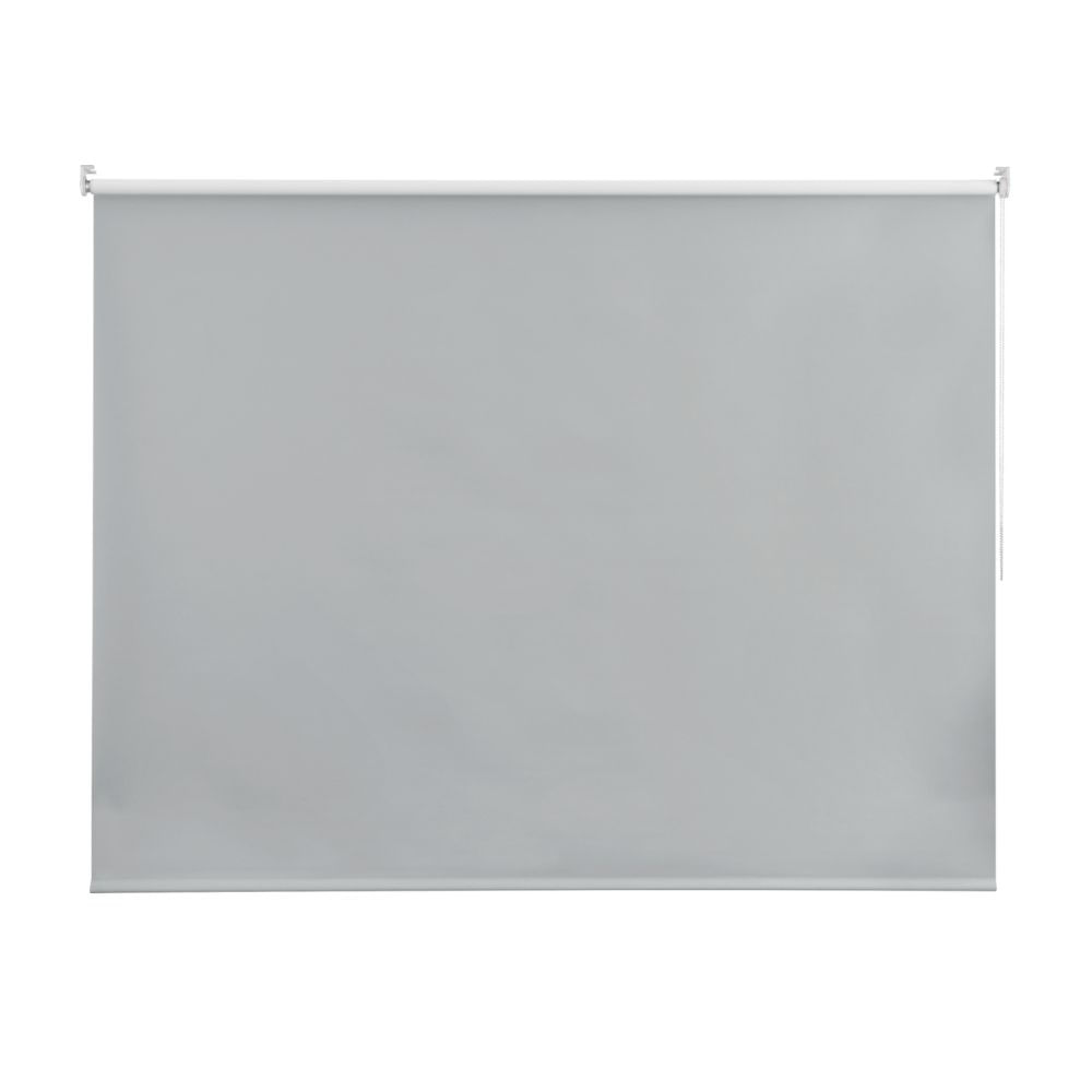 Cortina Roller Black Out Sooth Gris Granit 200/196x220cm Inspire
