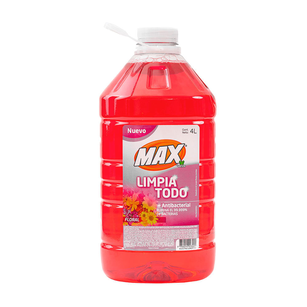 Limpiatodo Antibacterial Max Floral 1gl