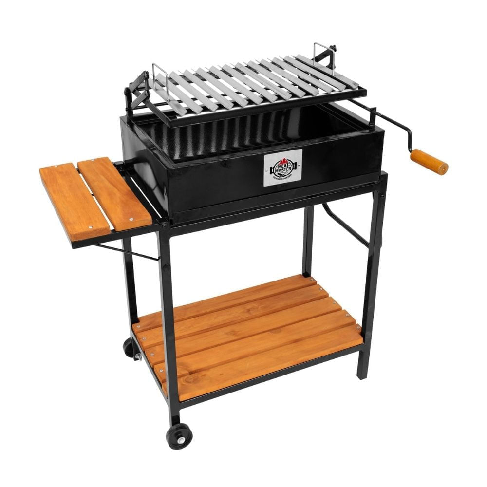 Parrilla de Acero Inoxidable Meat Master Premium Negro
