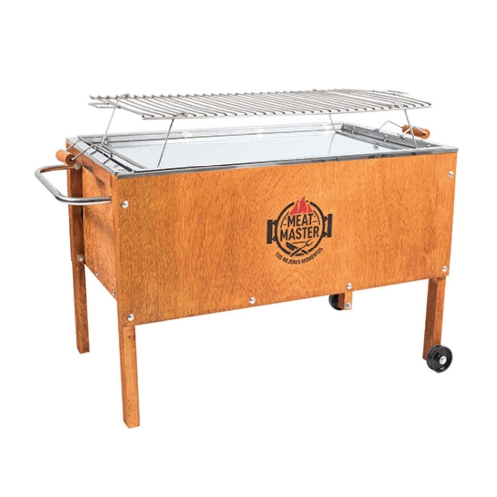Caja China Meat Master Premium Grande de Acero Inoxidable