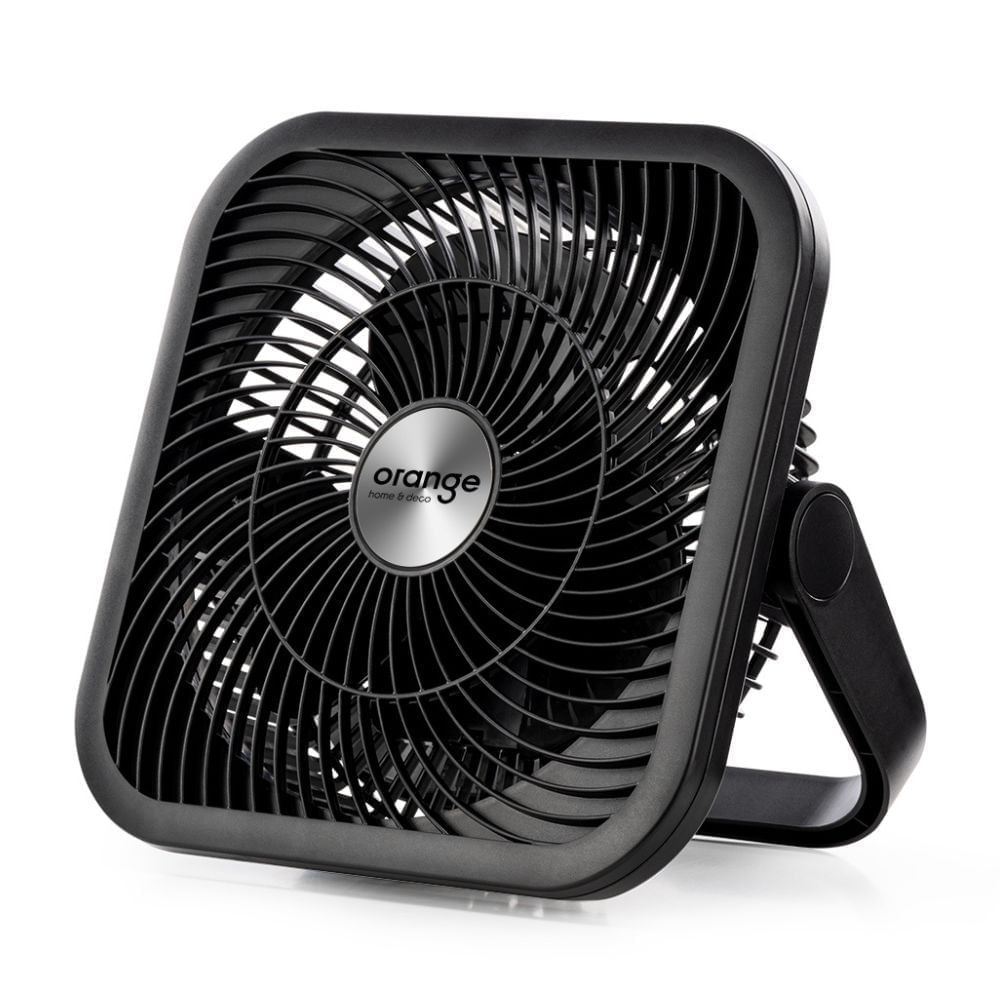 Ventilador Portatil Orange 6W 20cm Negro