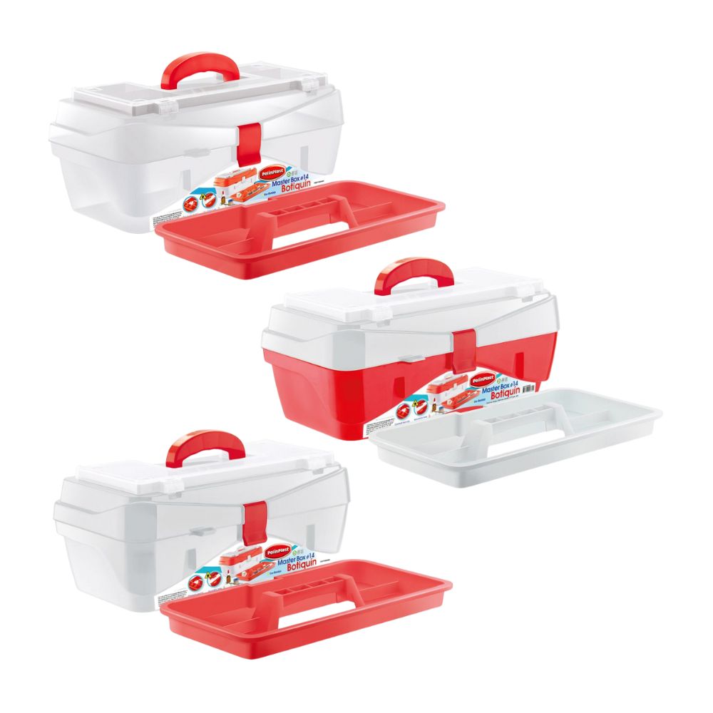 Caja Botiquín Polinplast Master Box N° 14 Multicolor