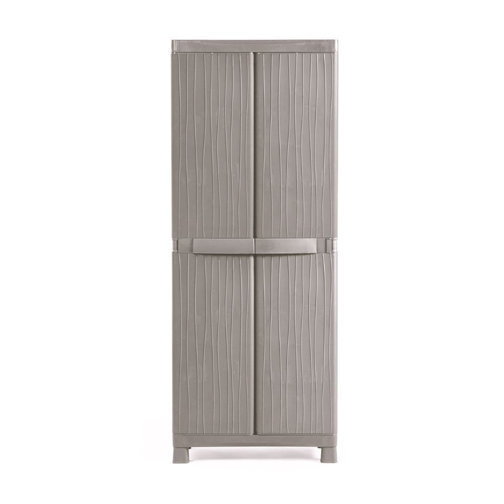 Ropero Plástico Polinplast Roble Grande Taupe