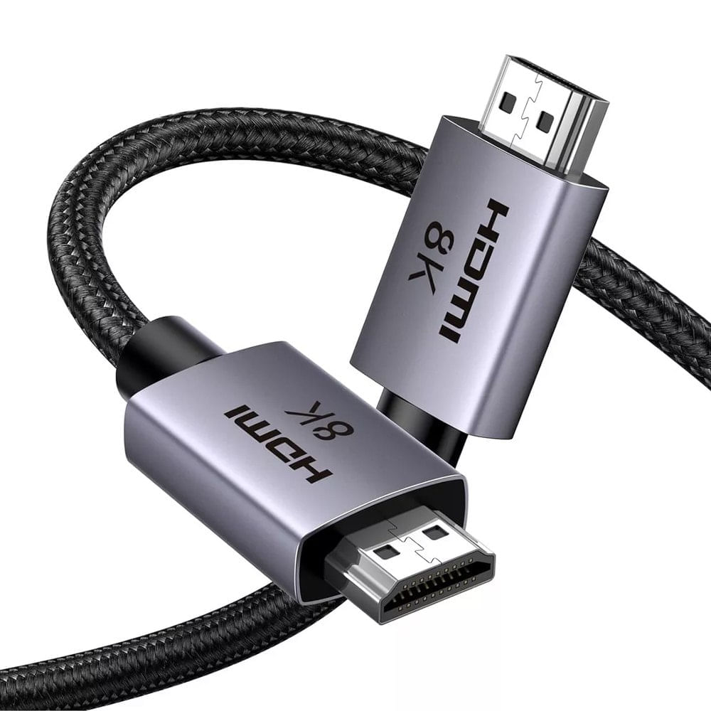 Cable Hdmi 2.1 8k 48gbps 2m UGREEN Nailon 60Hz 4k 120Hz ULTRA HD HDR