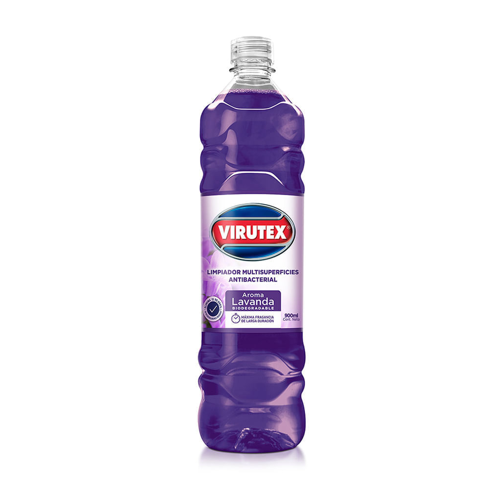 Limpiador antibacterial Lavanda Virutex 900ml