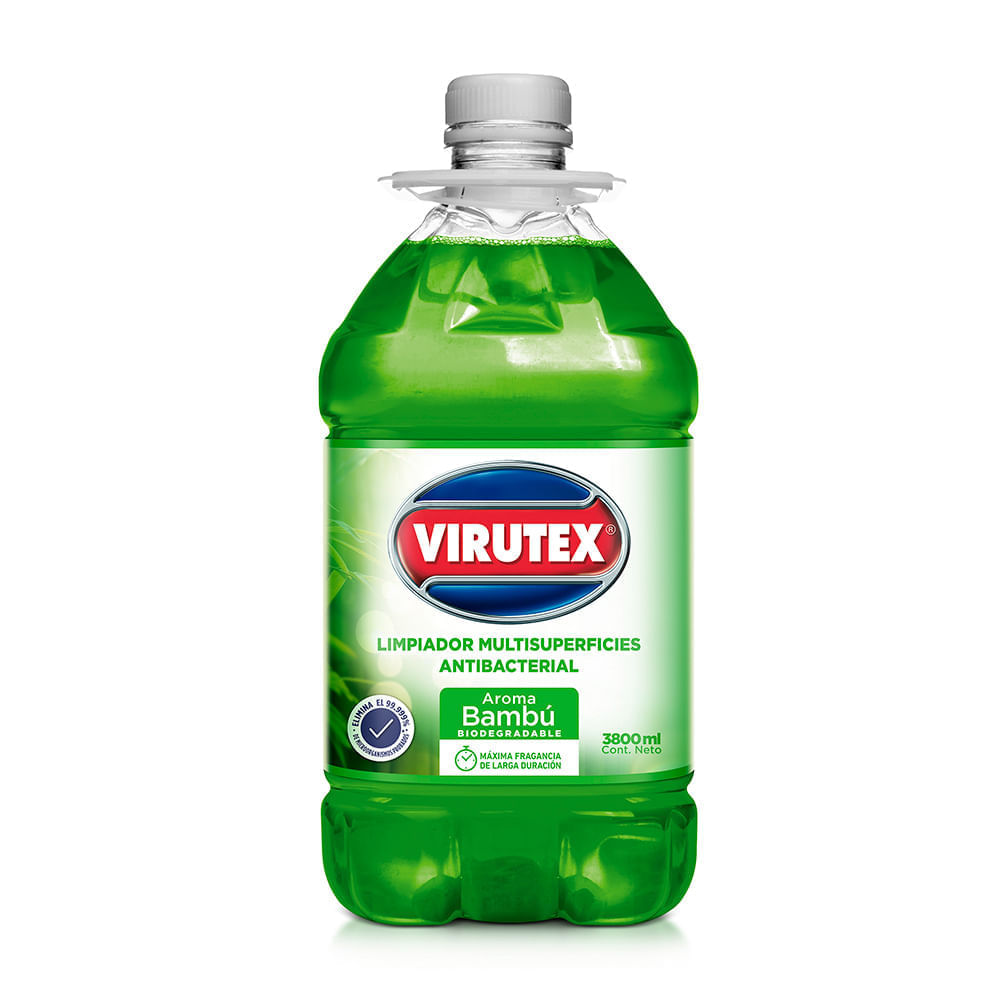 Limpiador antibacterial Bambu Virutex 1gl