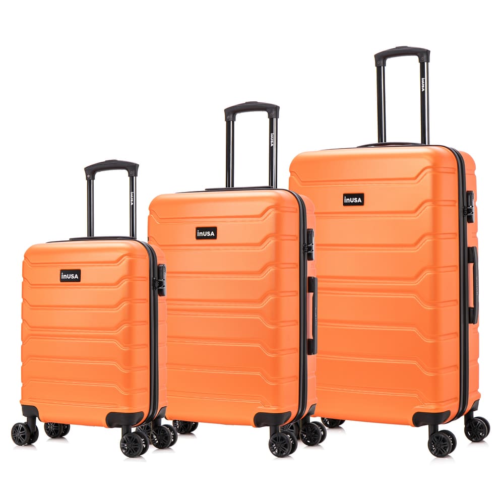 Maletas de Viaje Set de 3 InUSA Trend Naranja - TRJO