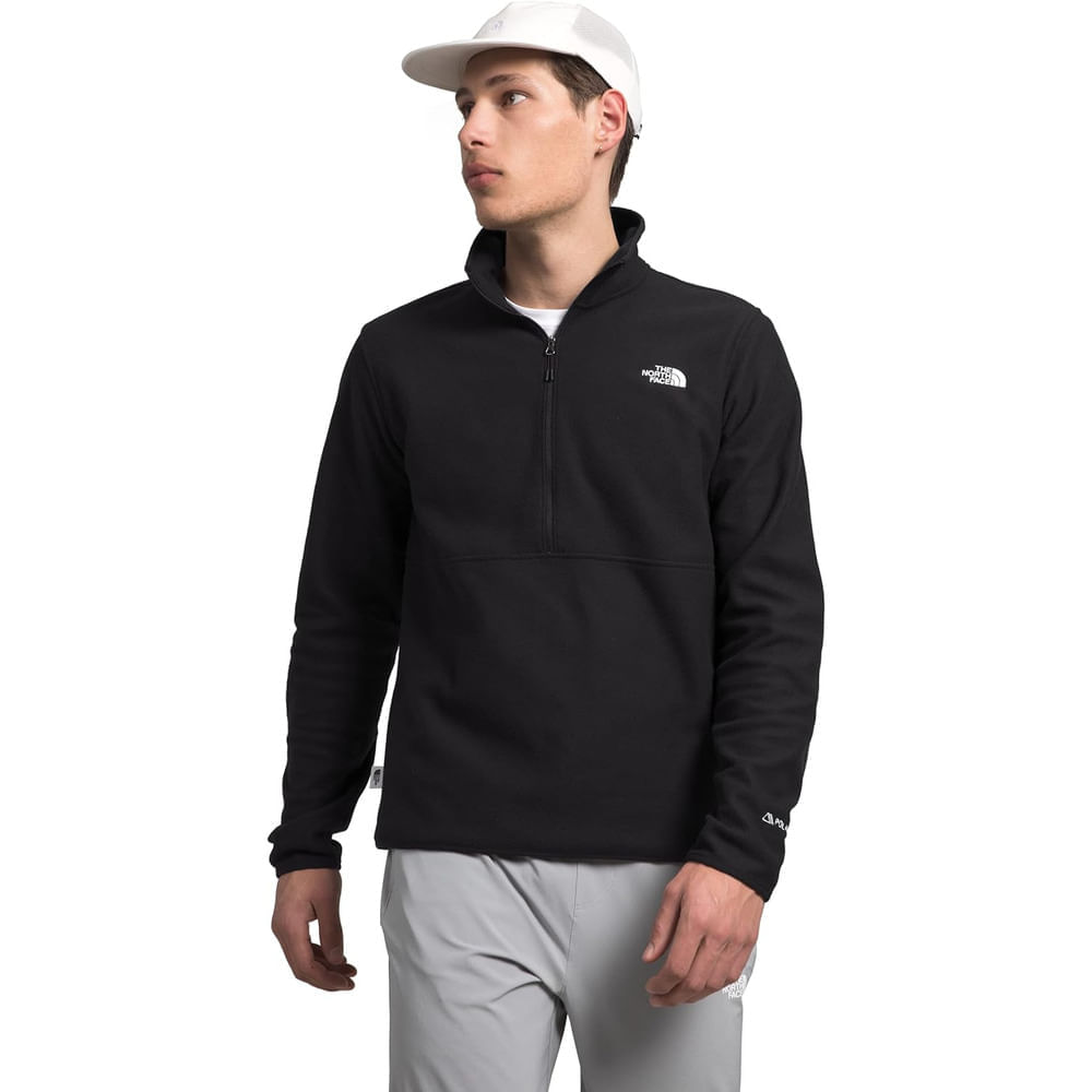 Polera The North Face de forro polar para hombre Negro M