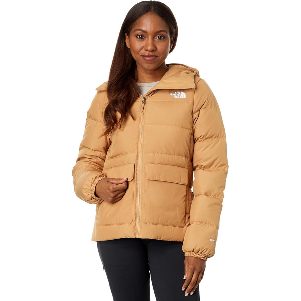 Casaca The North Face aislante para mujer Caqui S