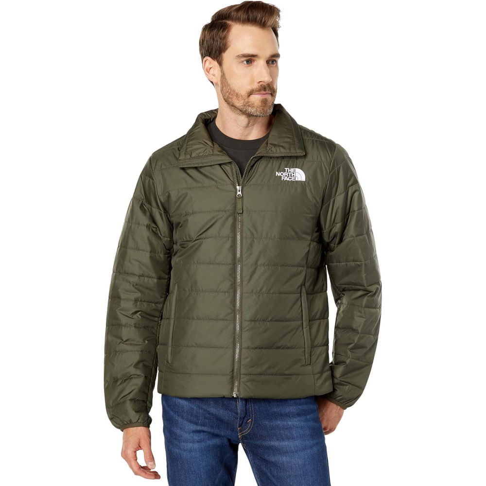 Casaca The North Face aislante acampanado para hombre Verde XL