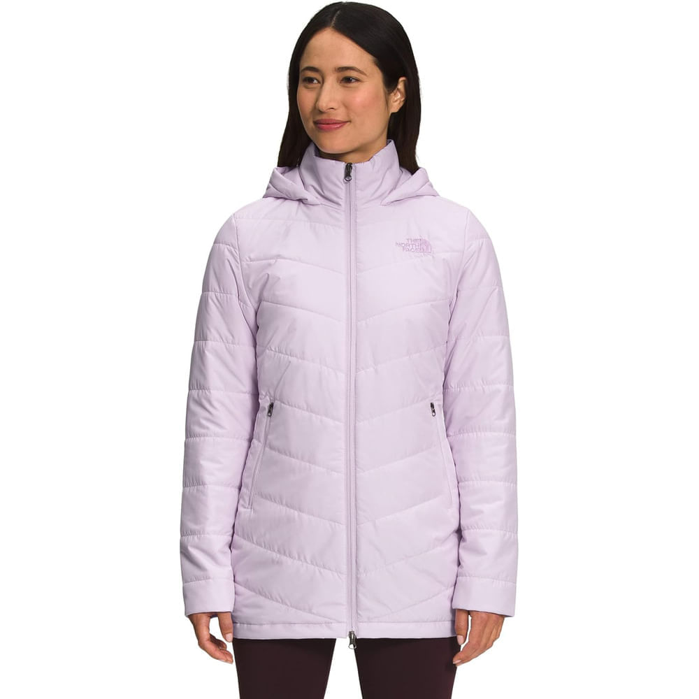 Casaca The North Face larga para mujer Lila M