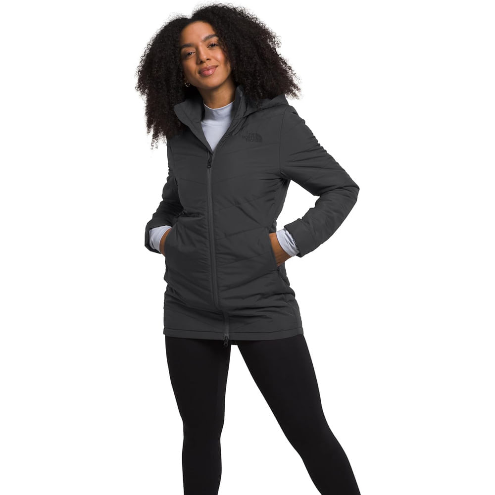 Casaca The North Face larga para mujer Negro S