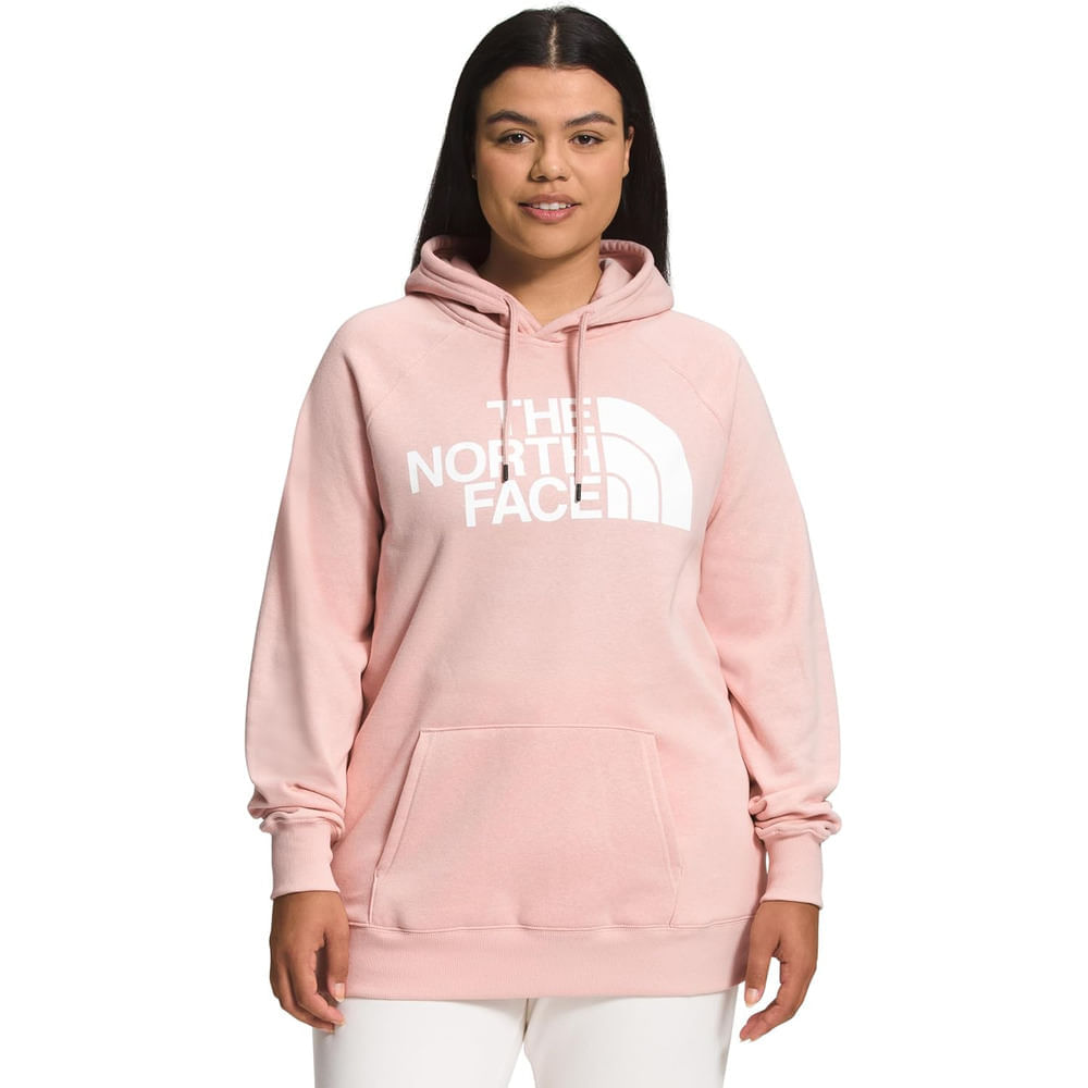 Polera con capucha The North Face para mujer Palo Rosa S