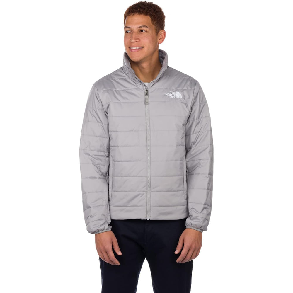 Casaca The North Face aislante acampanado para hombre Gris Claro S