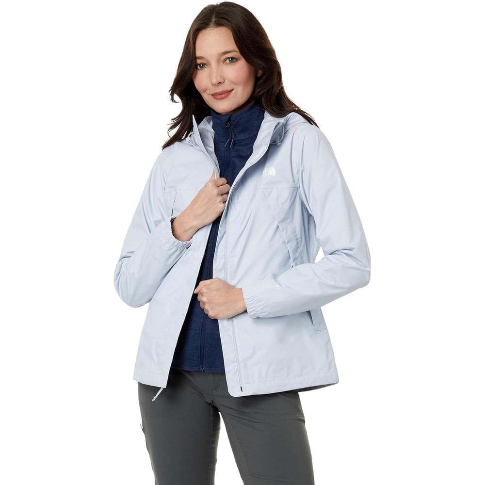 Casaca The North Face impermeable para mujer Azul Bebé L