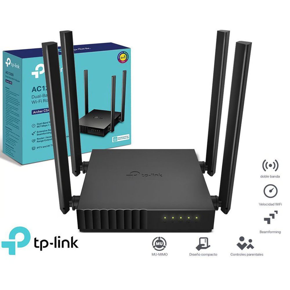 Tp link router wifi dual band mu-mimo acces point 867mbps archer c50