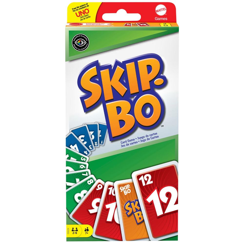 Juego De Mesa Mattel Games Skip-Bo