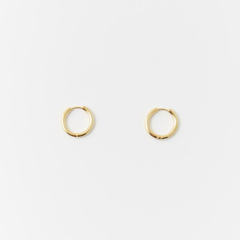 Aretes Sfera Mujer Pequeños Premium Oro