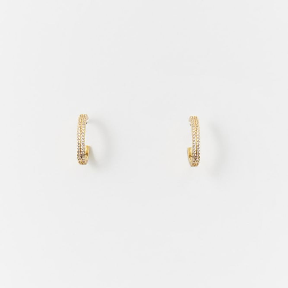 Aretes Sfera Mujer Pera Premium Oro