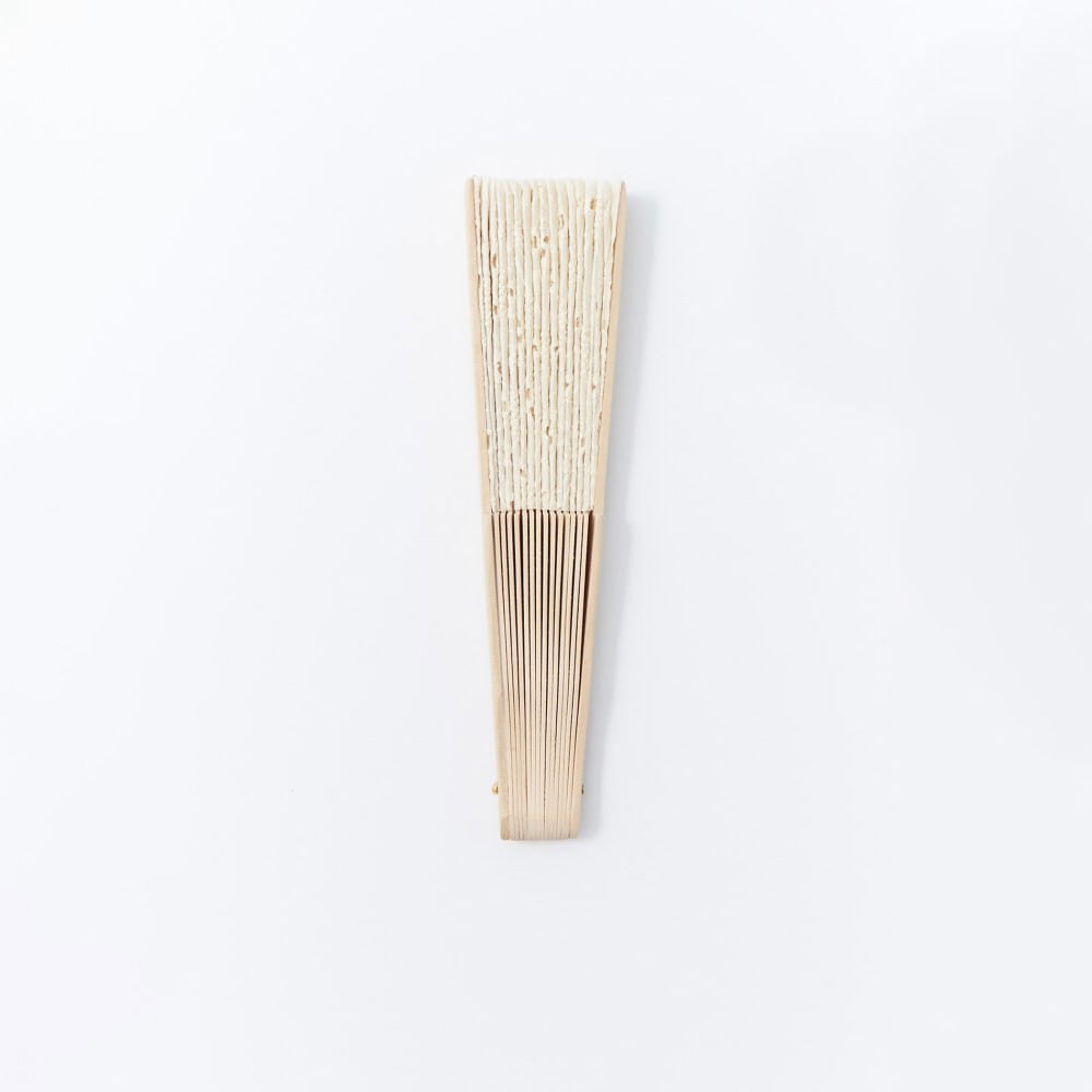 Abanico Sfera Mujer Vintage Blanco