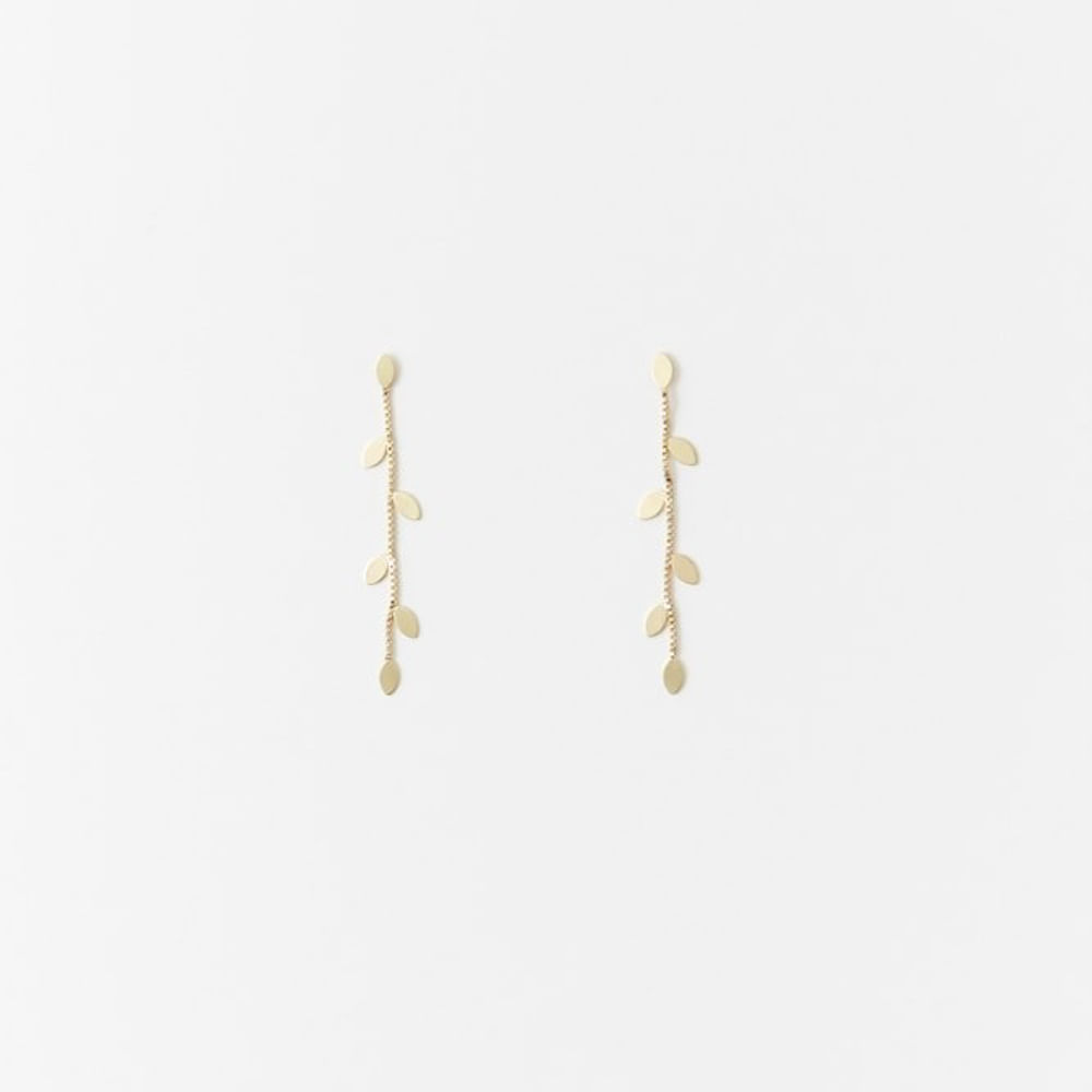 Aretes Sfera Mujer Enredadera Premium Oro