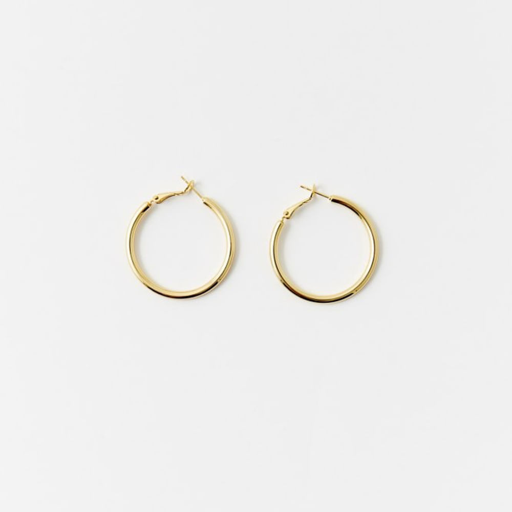 Aretes Sfera Mujer Medios Premium Oro