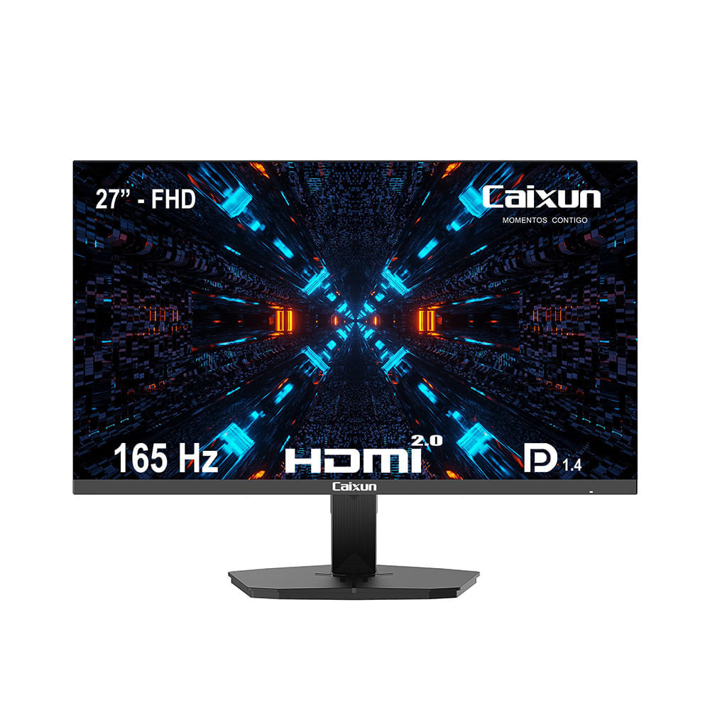 Monitor Caixun 27"" C27F4F Gamer Plana Full HD Panel IPS 165Hz 1ms