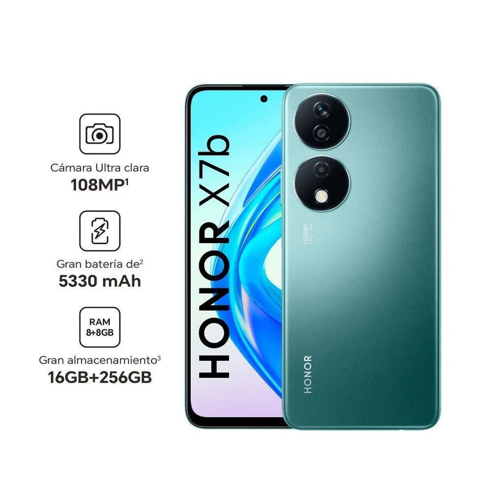 Celular HONOR X7B 6.8"" 8GB 256GB