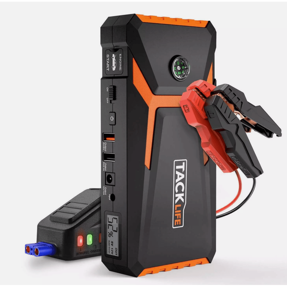 Tacklife T8 800A Peak 18000mAh Arrancador De Batería Para Automóvil