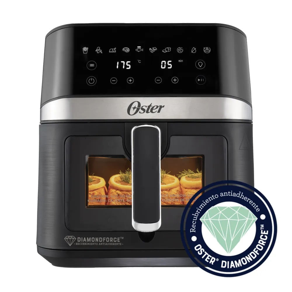 Freidora de Aire Digital de 6 Litros Diamond Force Oster CKSTAF60WDDF