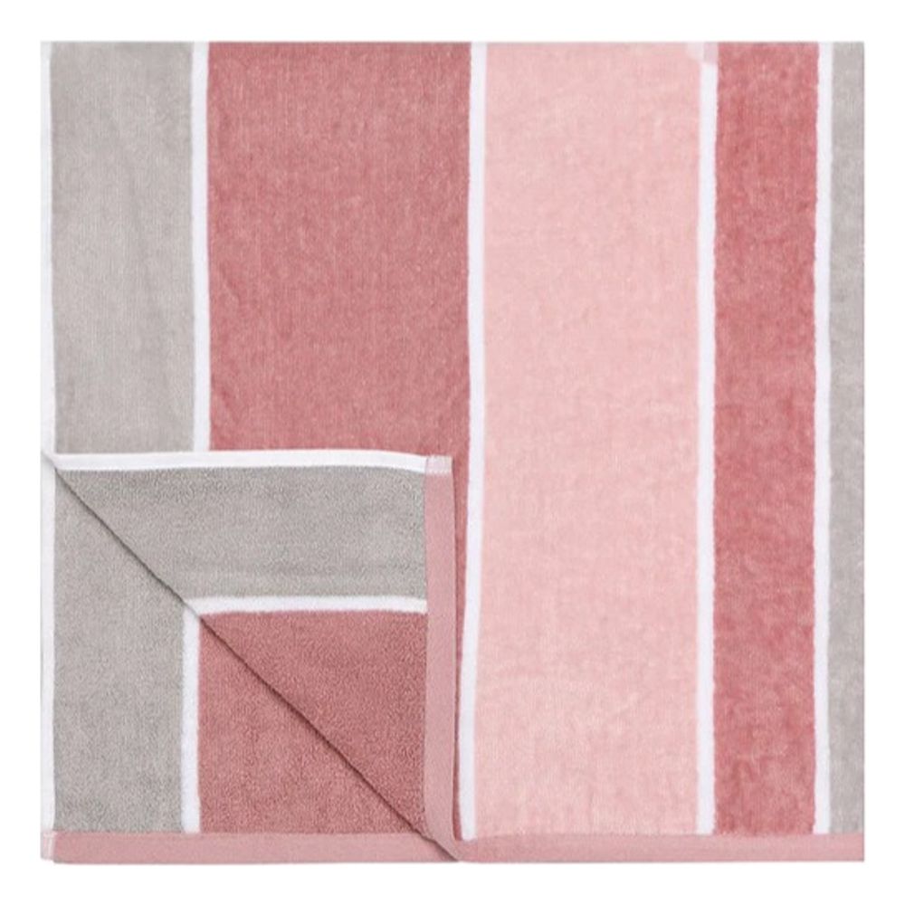 Toalla SaviHome de Playa Cora 90x180cm Rosado