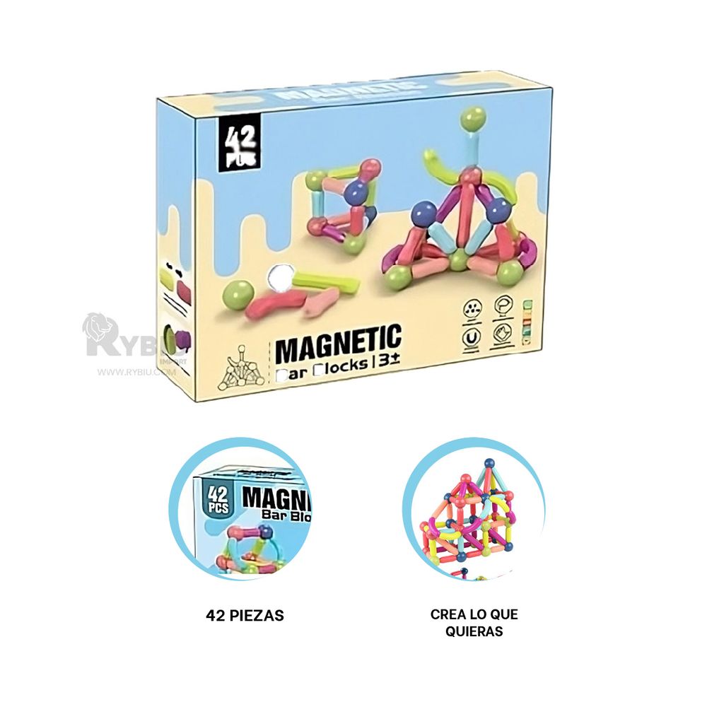 Juego Util Magnifico en Multicolor Y+Stickers