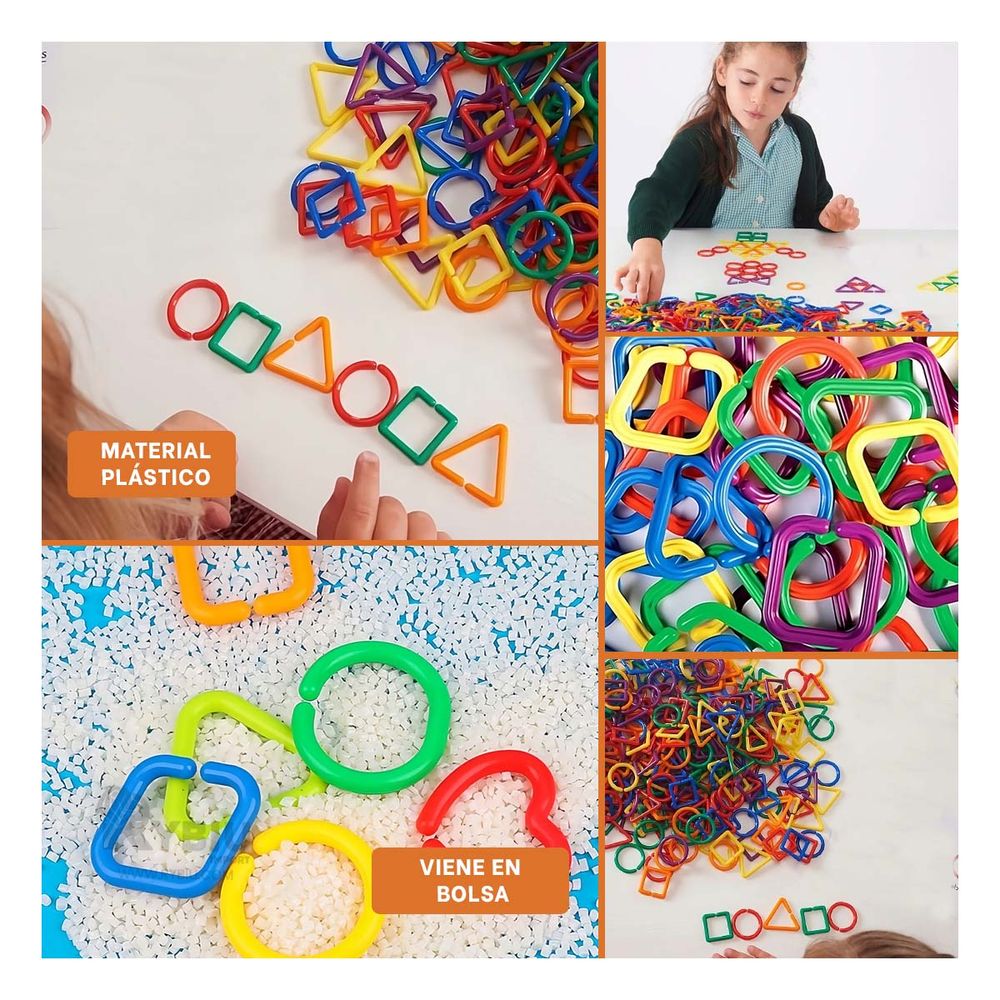 Juego Util y Facil de Armar para Niñas Multicolor Y+Stickers