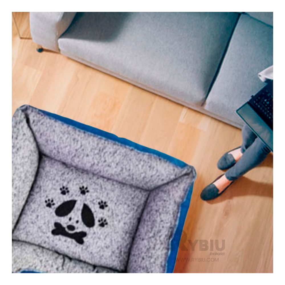 Cama para Perro Comfortable de Color Azul en Talla XXL