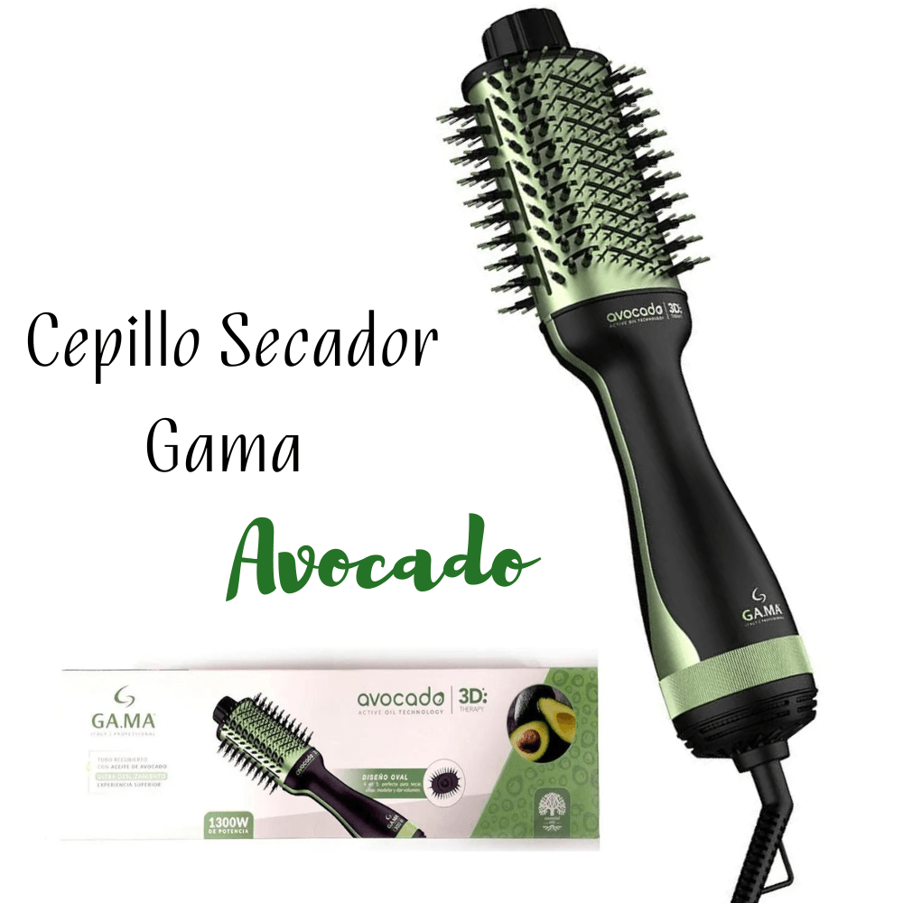 Cepillo Secador Modelador Gama Avocado 3D Therapy