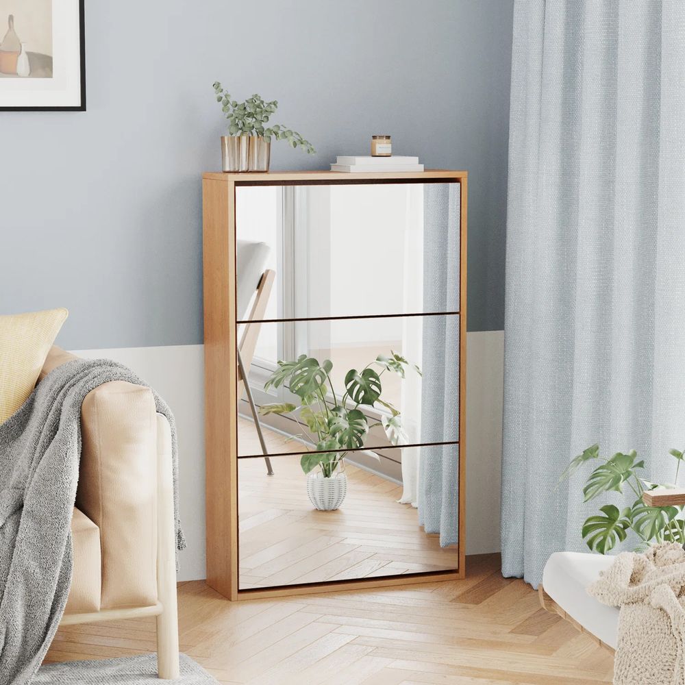 Zapatera Moderna Pámela Ventitas Home Color Haya Zapatera Moderna Pámela Ventitas Home Color Haya