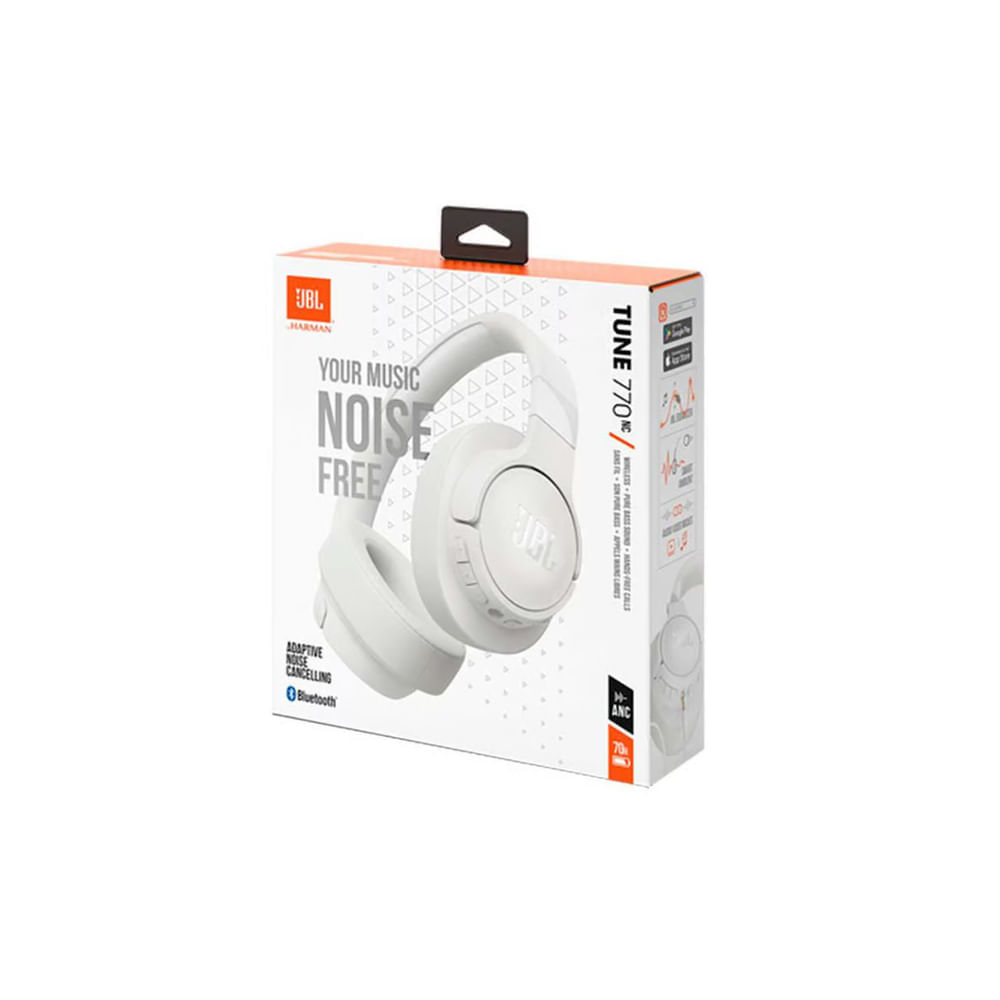 Auriculares JBL TUNE 770 - Auriculares con diadema - Blanco