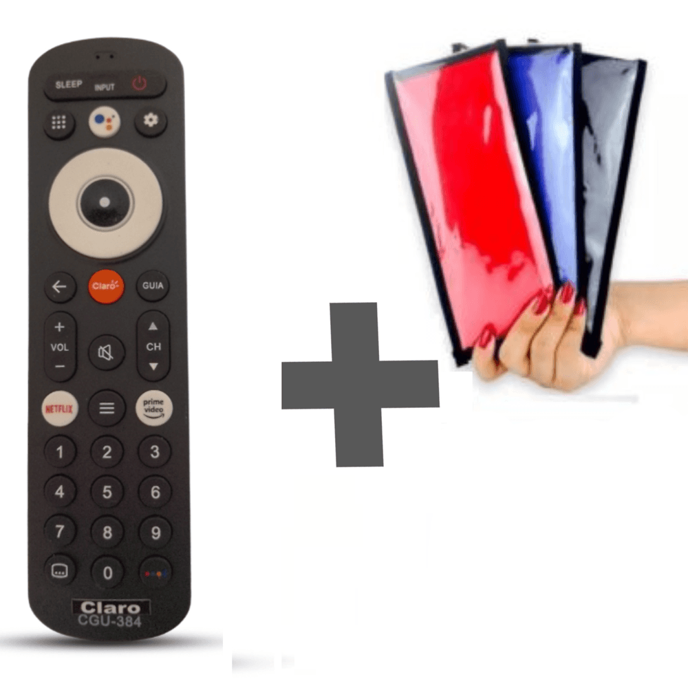 Control Remoto para Decodificador Claro 2024 + Funda