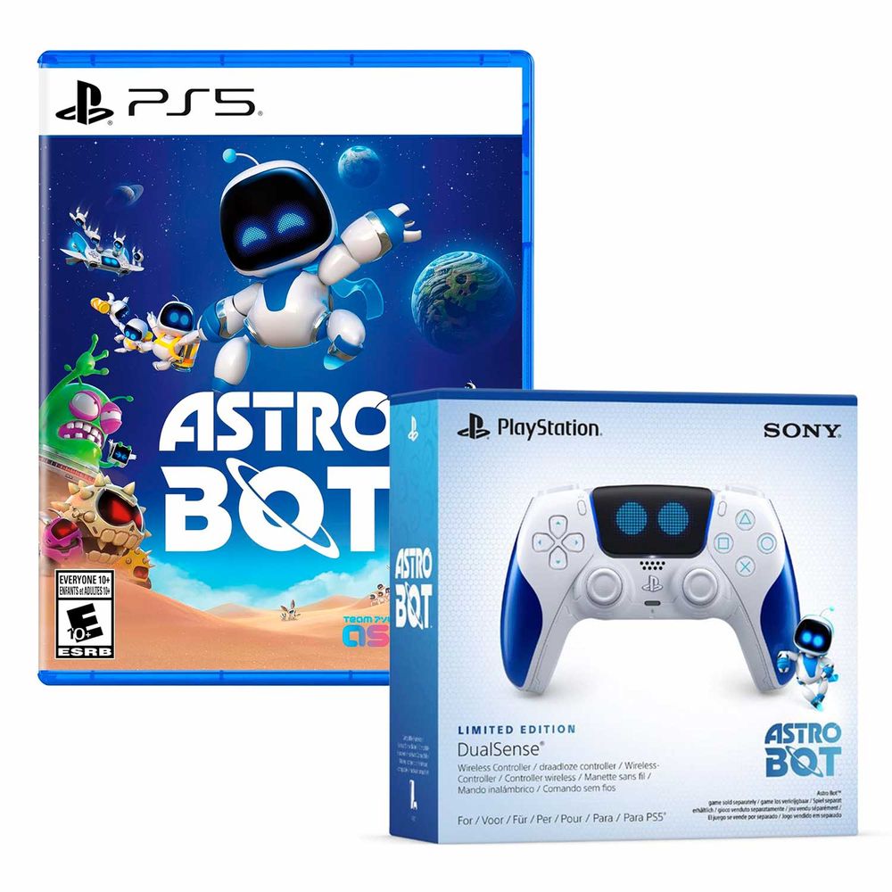 Mando Dualsense Astro Bot + Videjouego Astro Bot Playstation 5